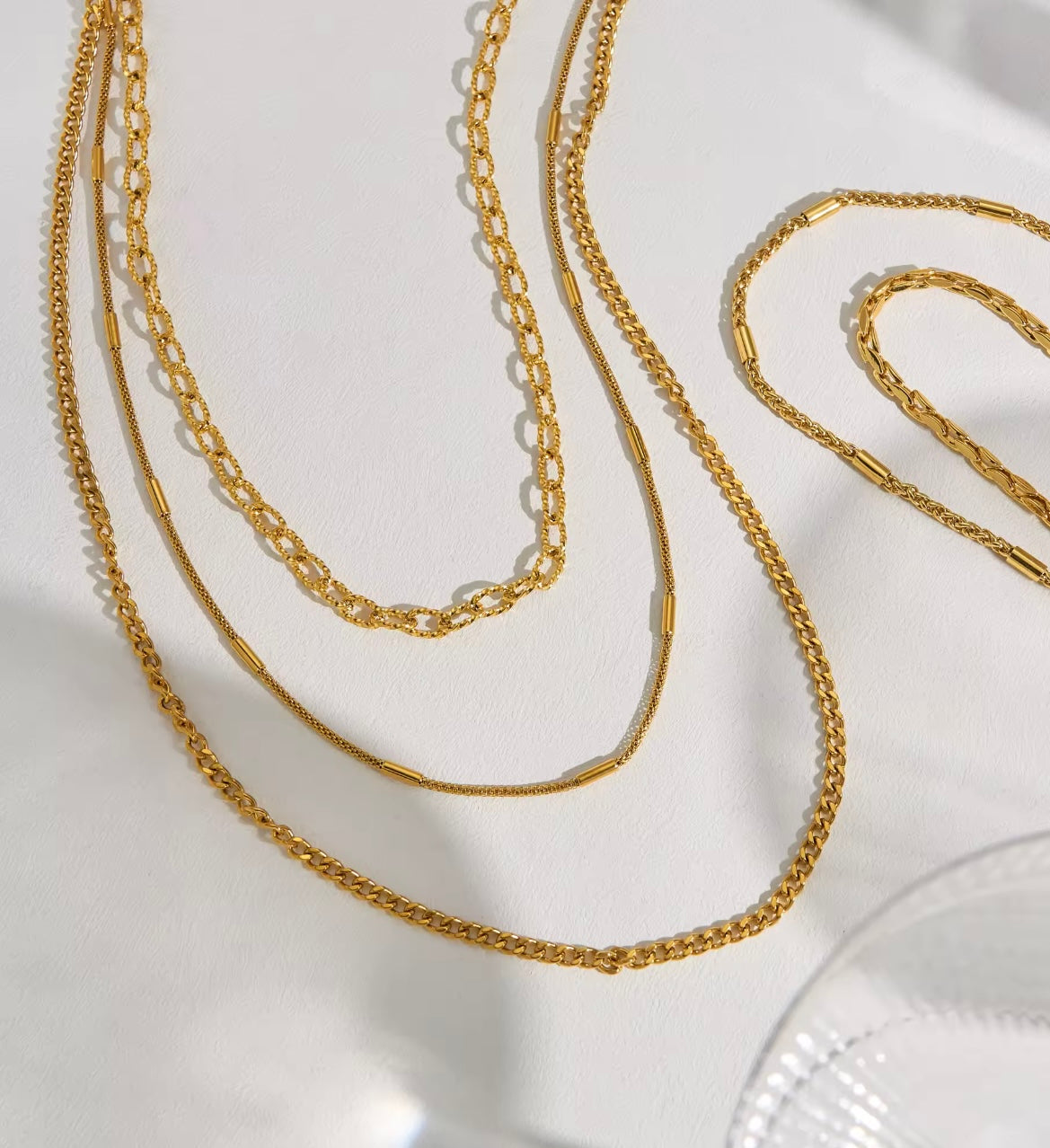 Golden Trine Necklace