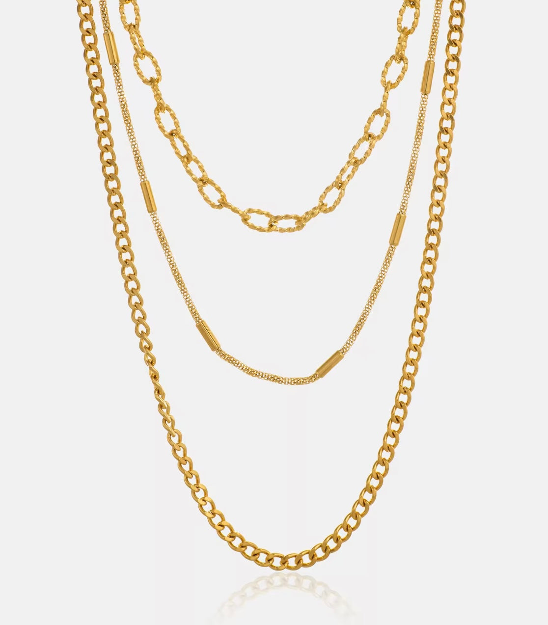 Golden Trine Necklace