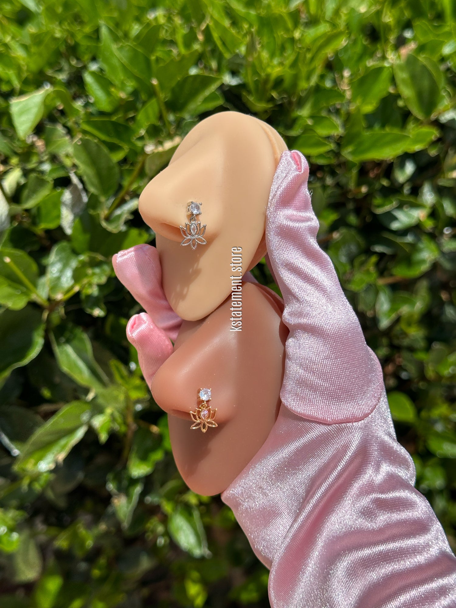 Lotus Flower Bomb Nose Ring