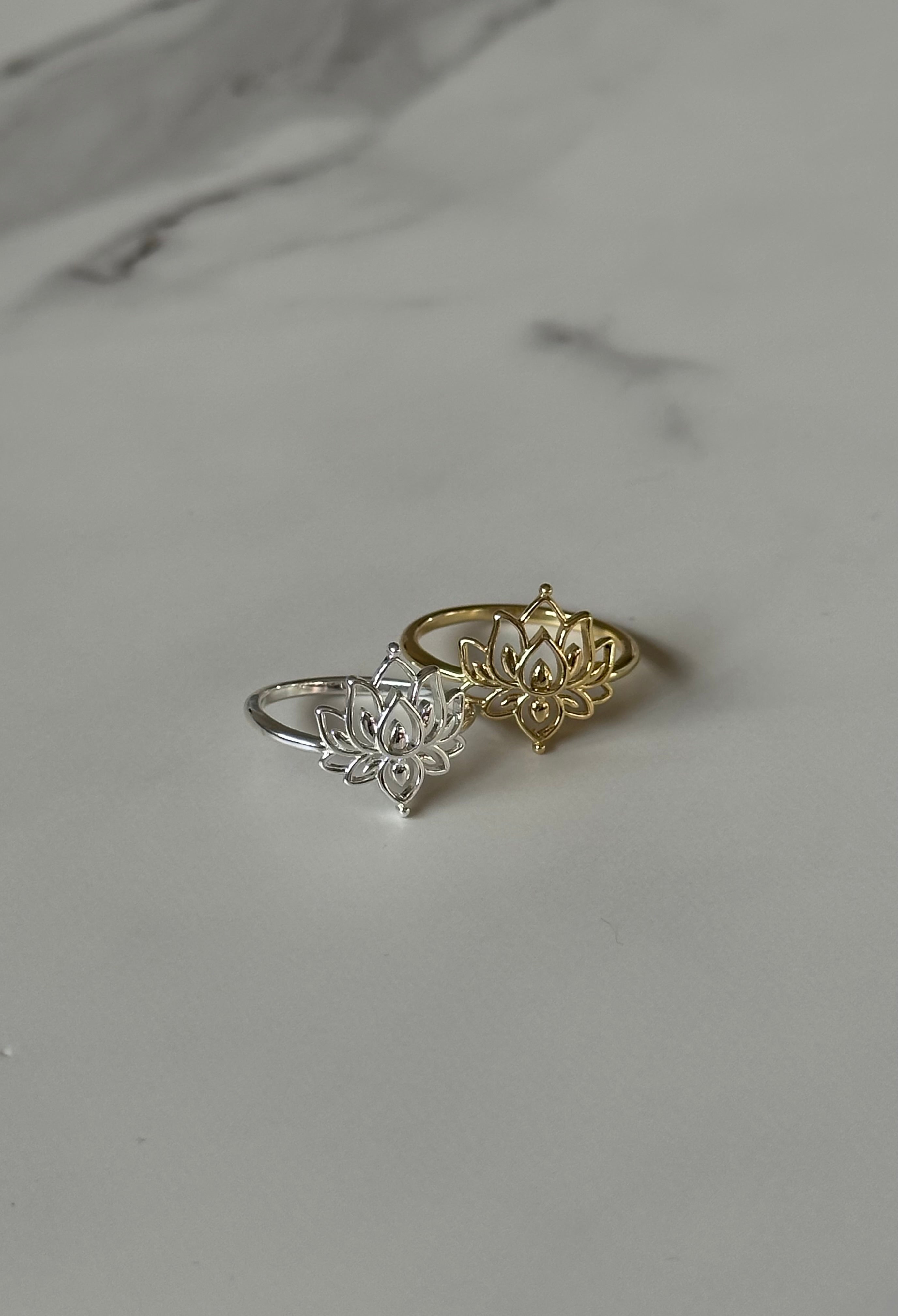 Nyla Lotus Ring