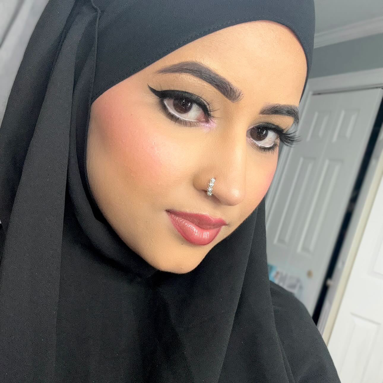 Floral Nose Hoop