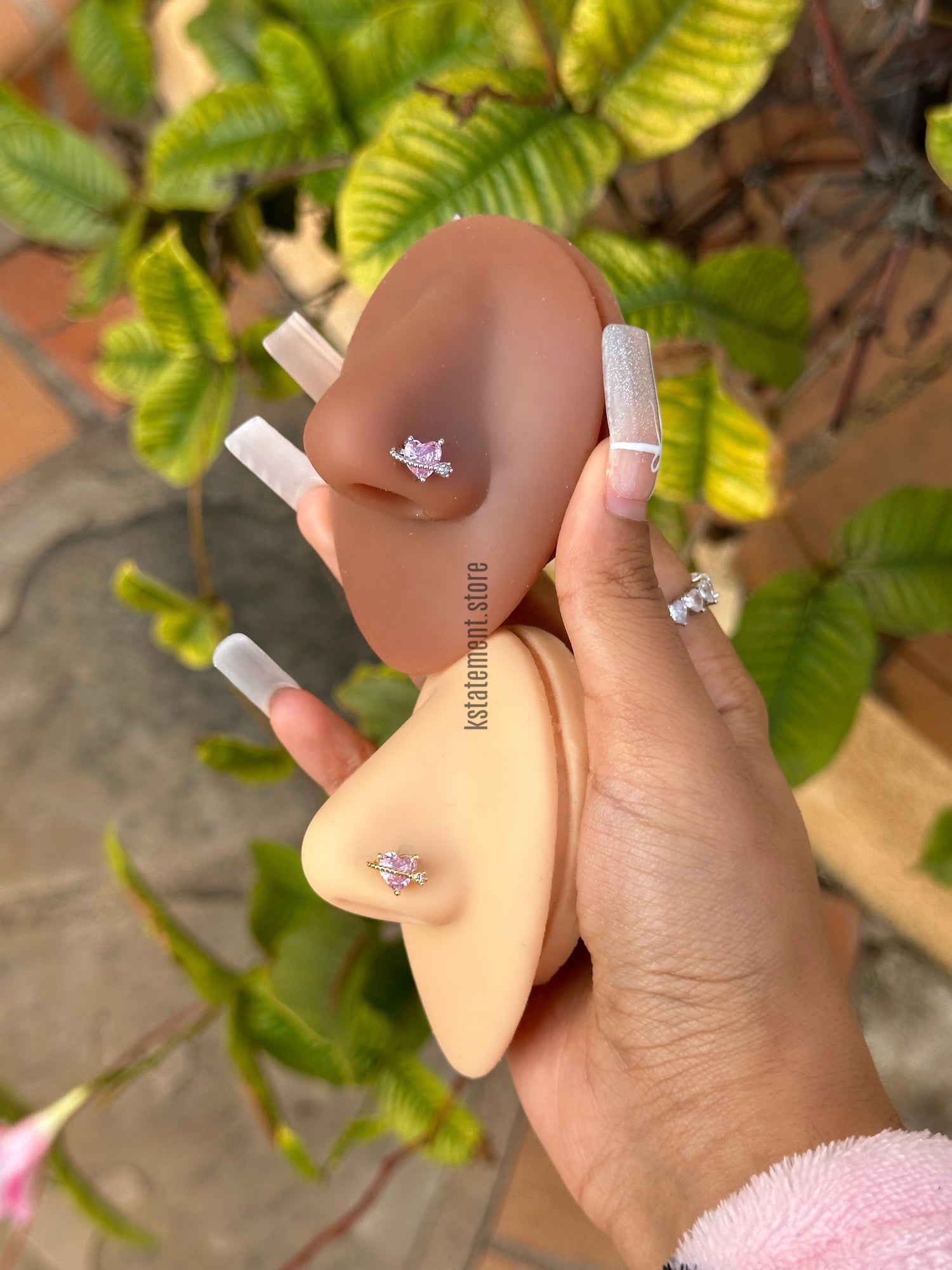 Anillo de nariz de niña galaxia