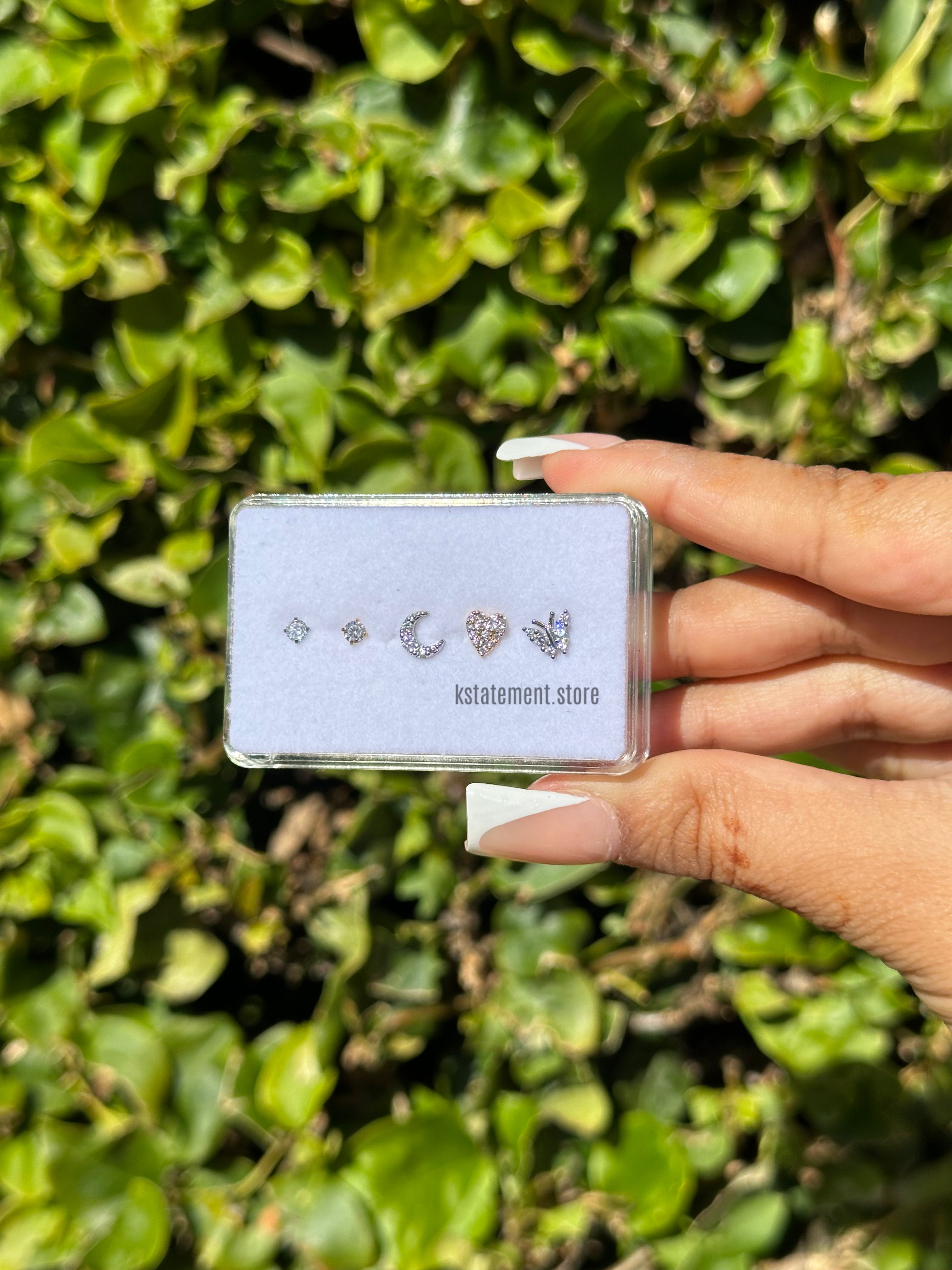 Simple Girl Nose Stud Pack