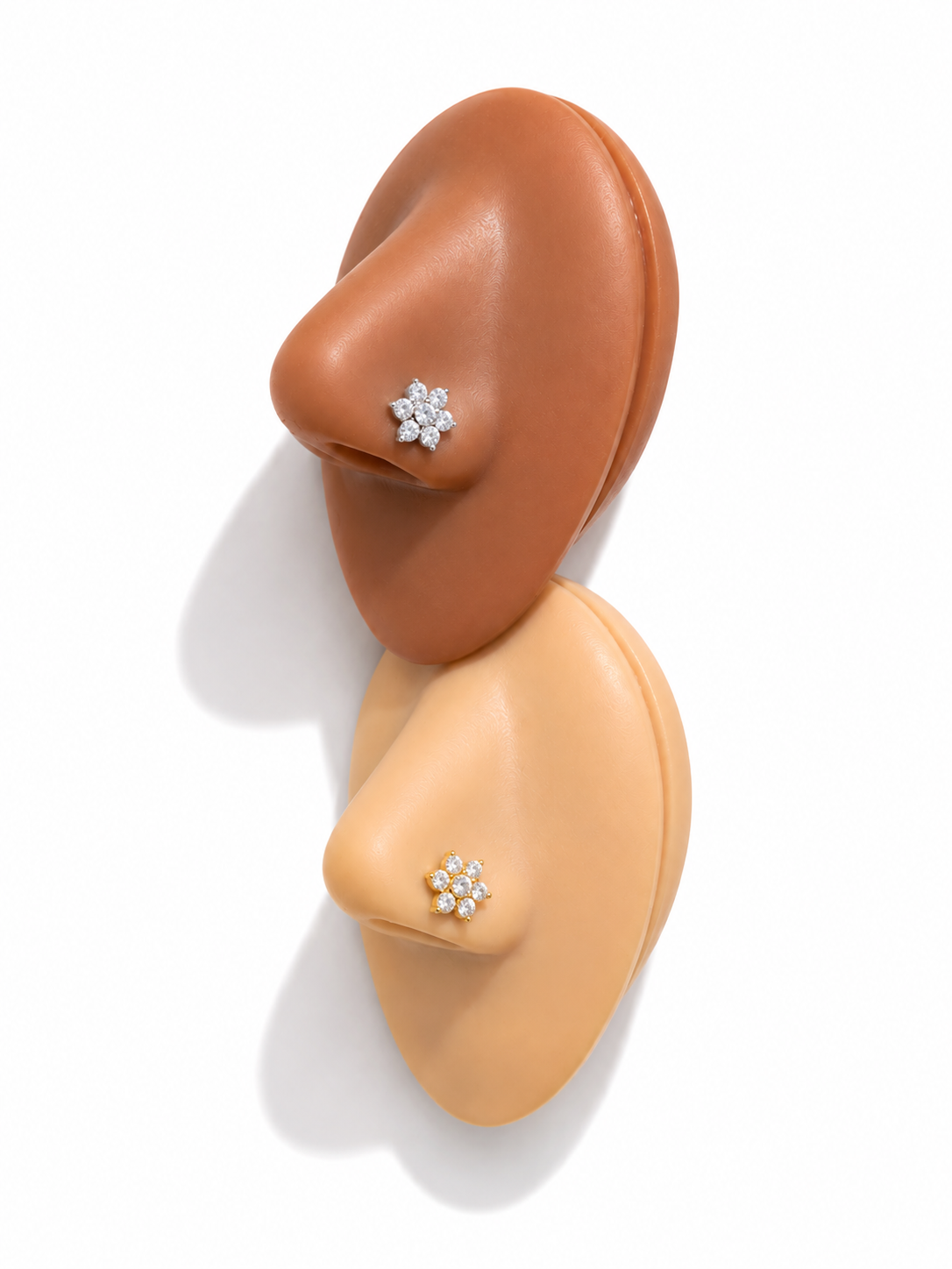 Icy Flower Nose Ring