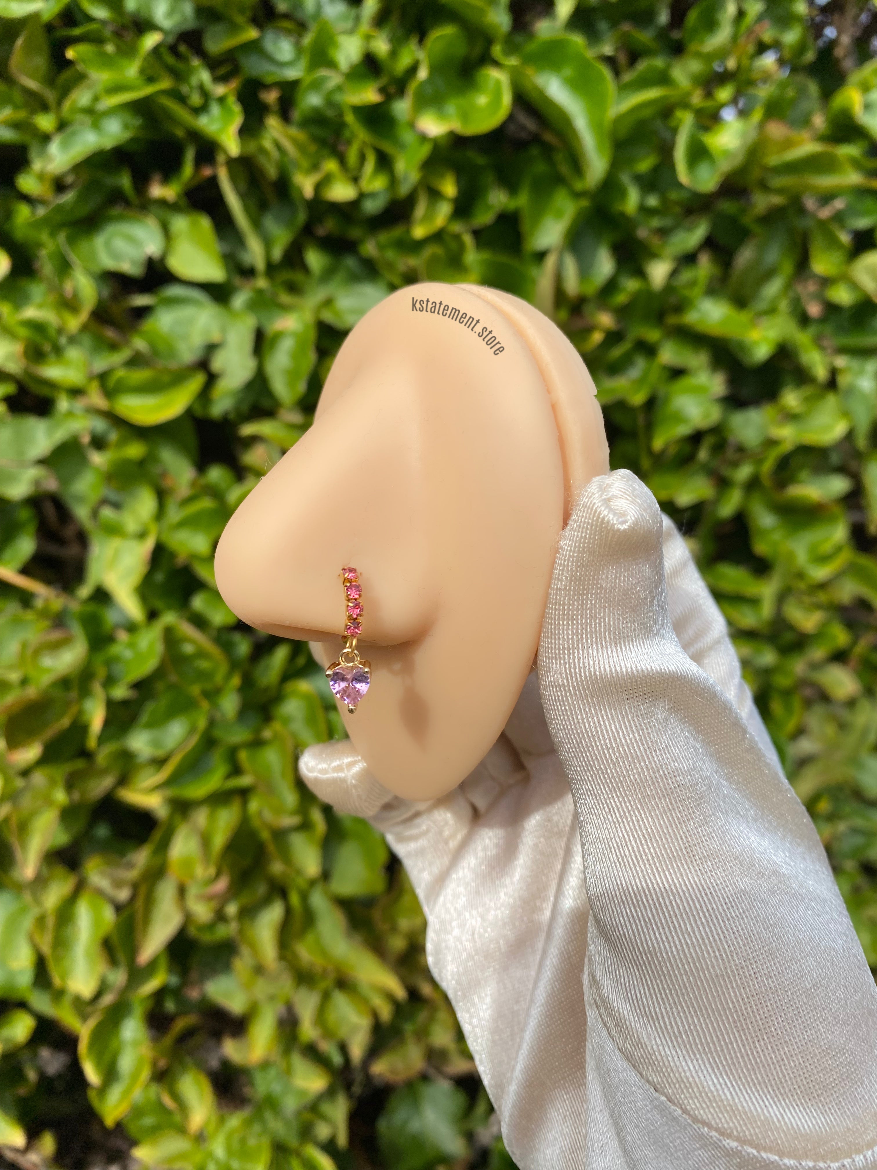 Aro de nariz de San Valentín