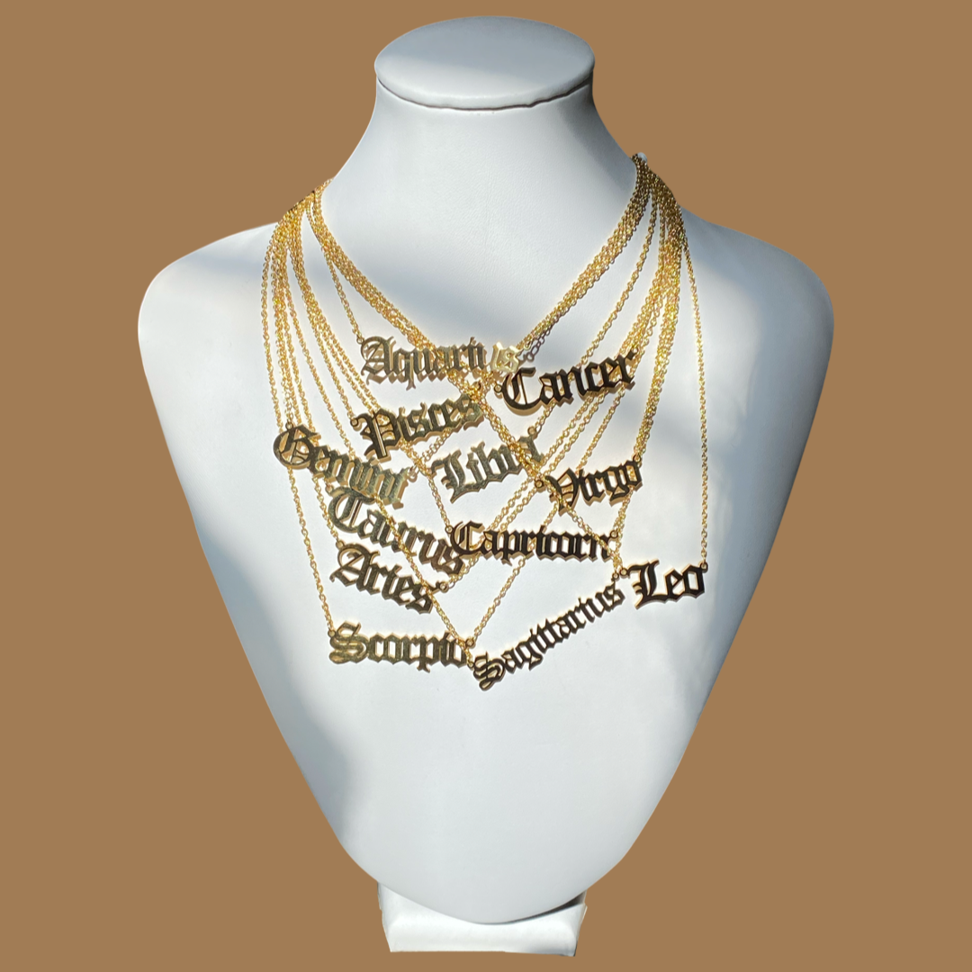 Collar de signo del zodíaco