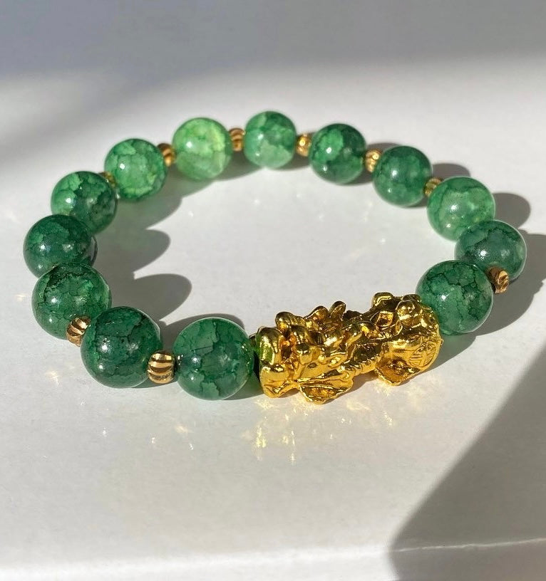 Pulsera de Jade Verde