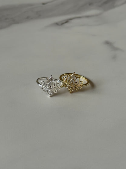 Nyla Lotus Ring