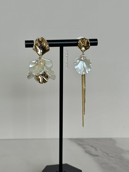 Oceana Petal Drop Earrings