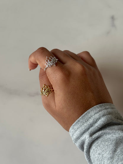 Nyla Lotus Ring