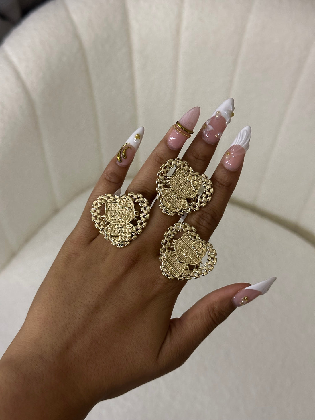 Kitty Cat Statement Ring