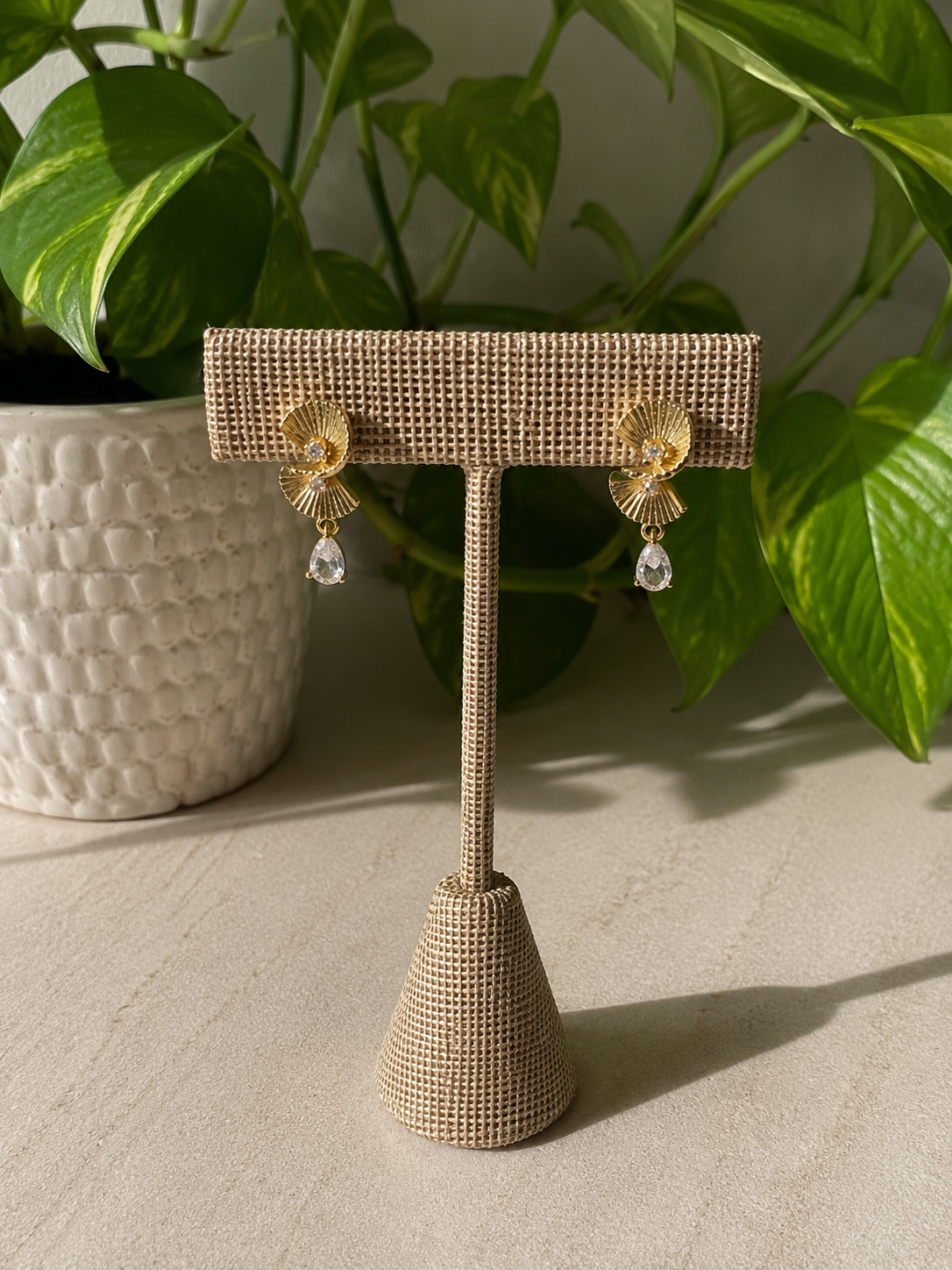 Soleil Fan Earrings