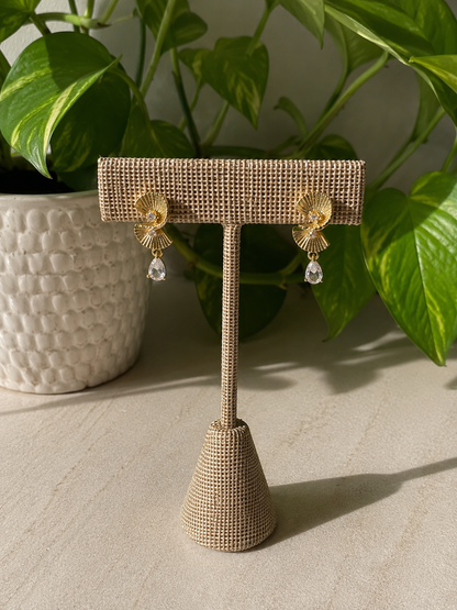 Soleil Fan Earrings