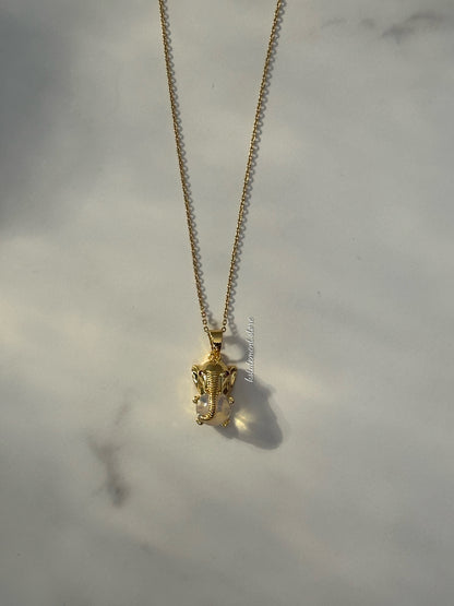 Collar de buena suerte de elefante