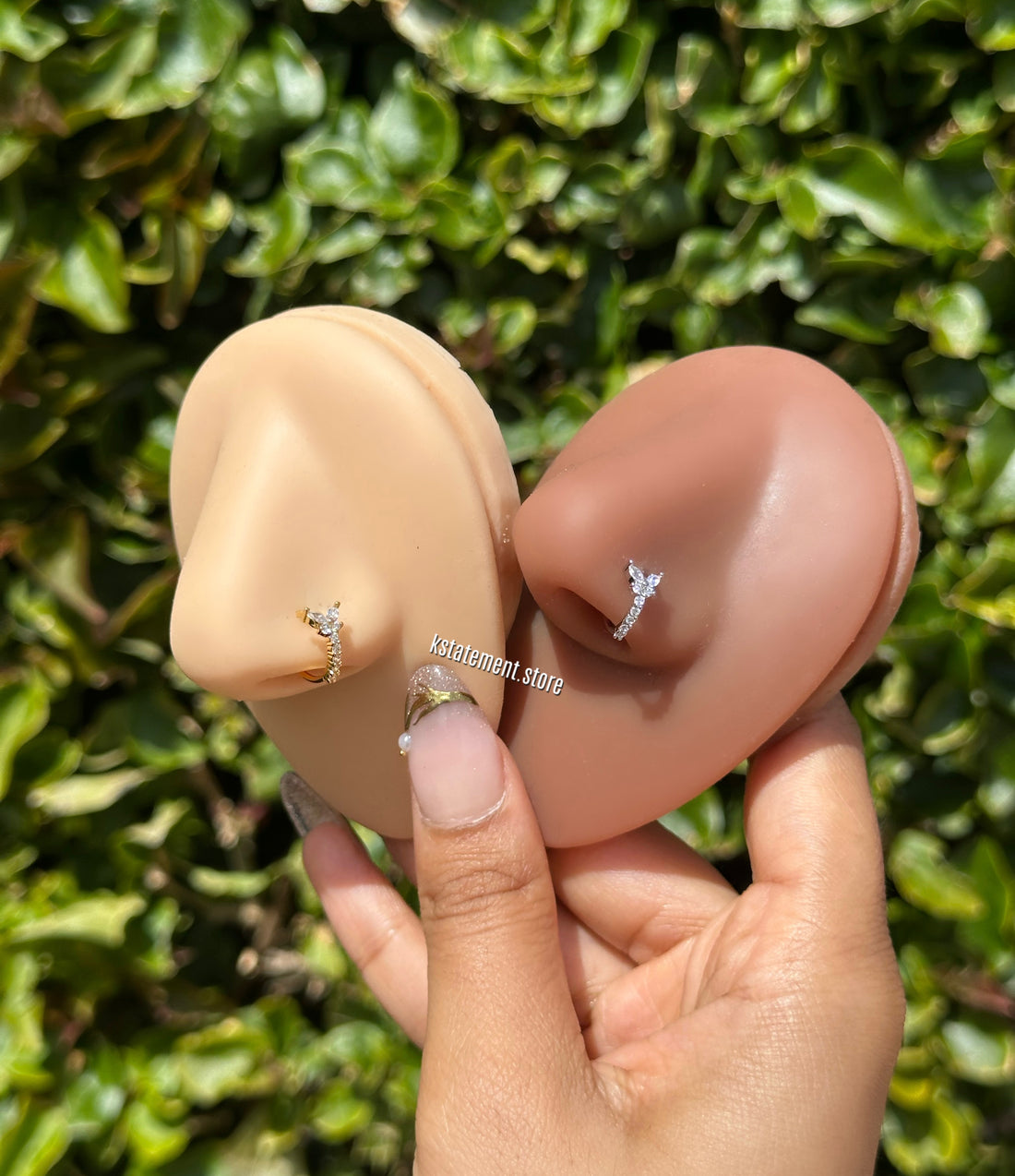 Butterfly Nose Hoop