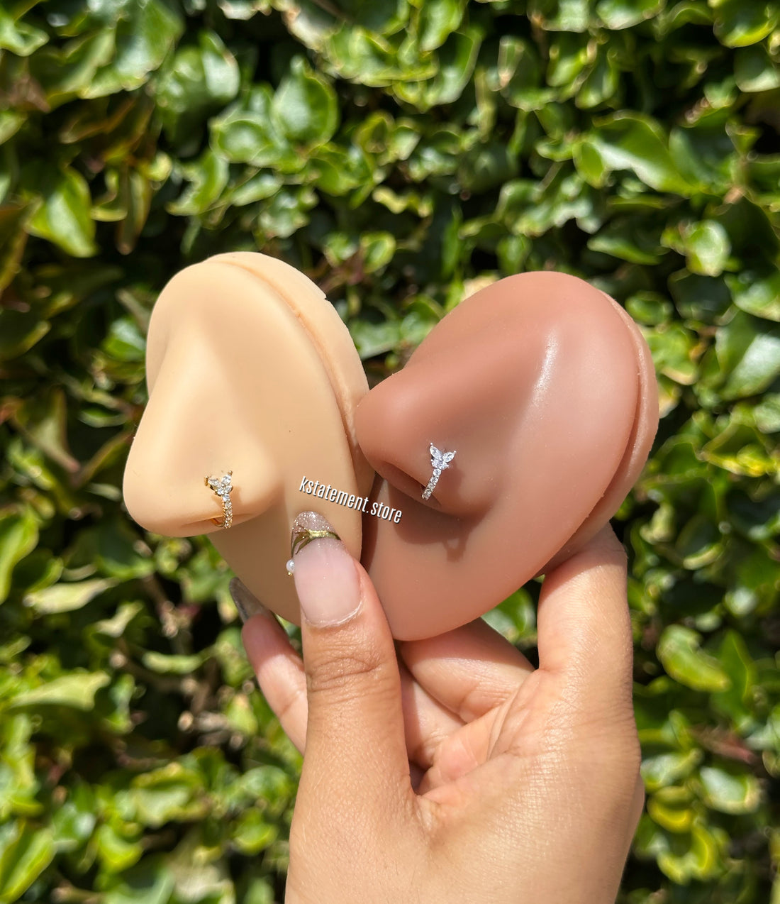 Butterfly Nose Hoop