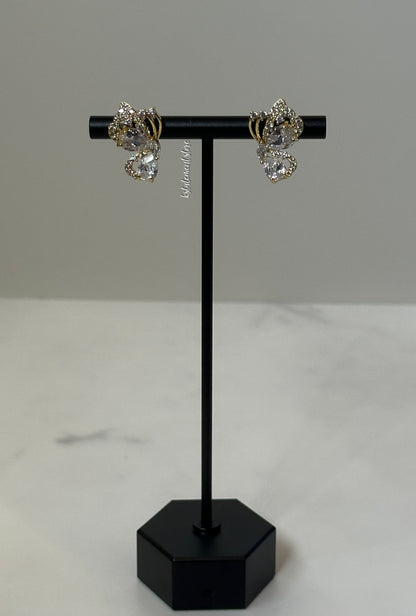 Crystal Flutter Earrings
