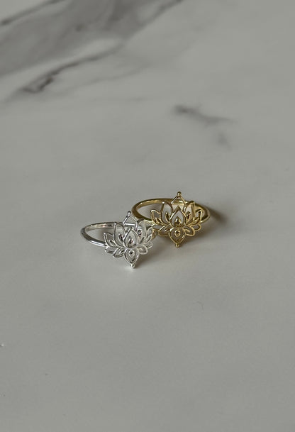 Nyla Lotus Ring