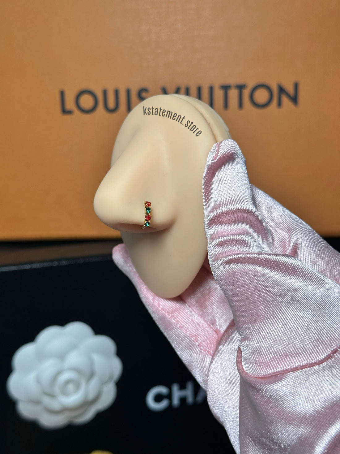 Aro de nariz de la última Navidad