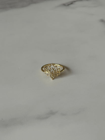 Nyla Lotus Ring