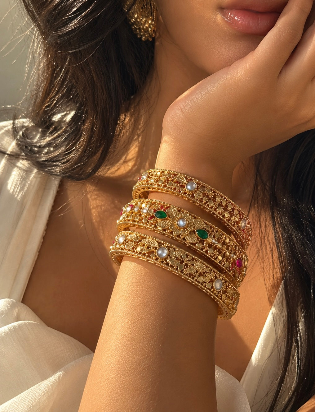 The Heirloom Bangle Stack