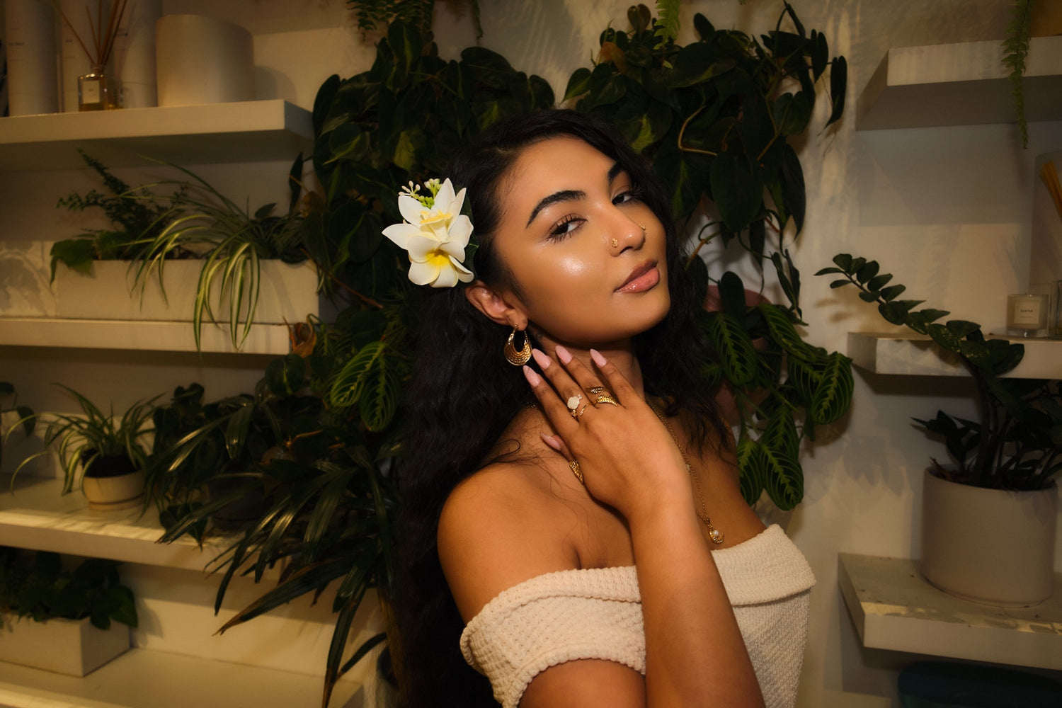 Vanua Weave Hoop Earrings