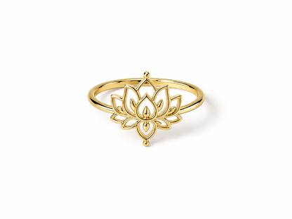 Nyla Lotus Ring