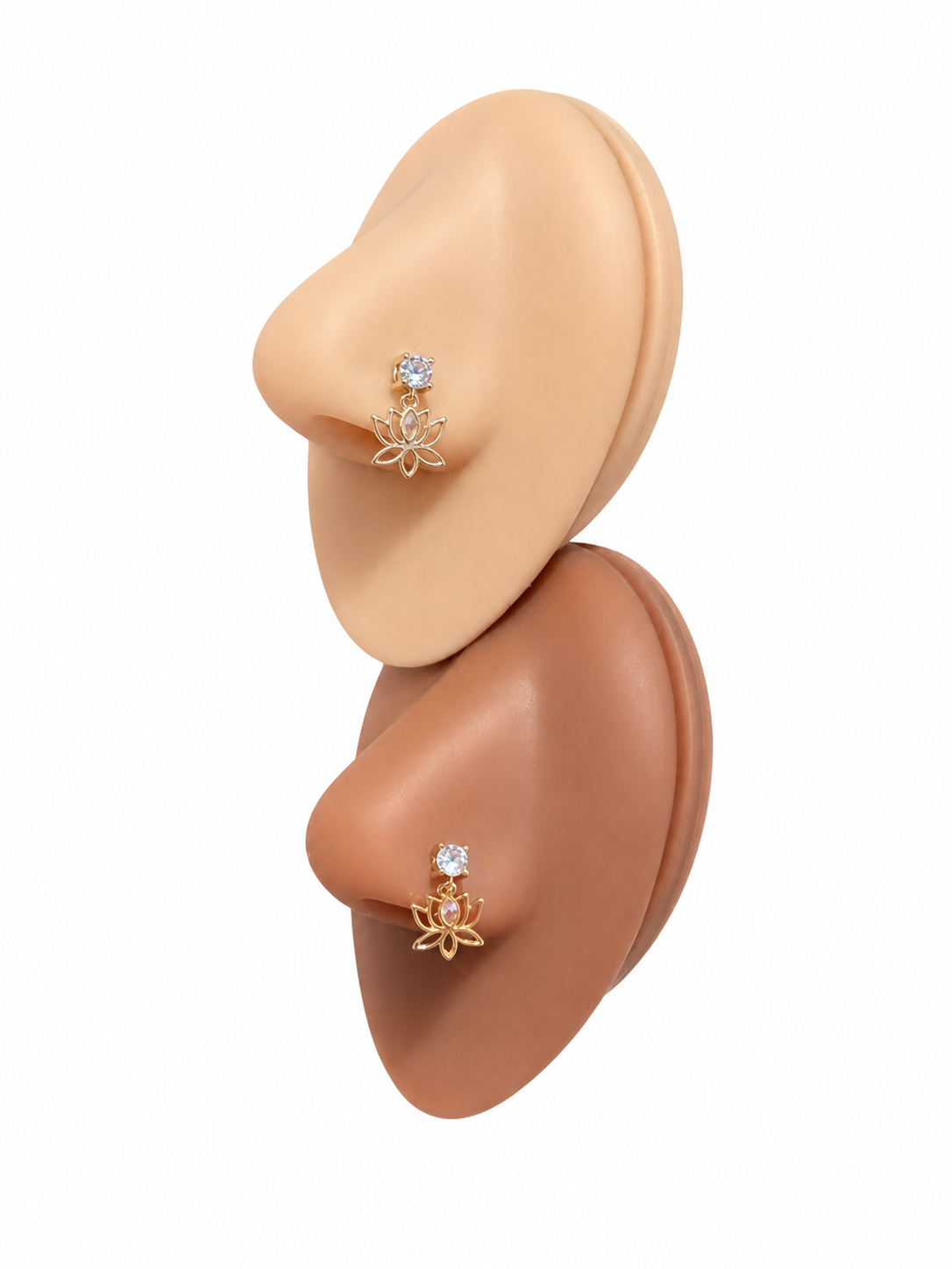 Lotus Flower Bomb Nose Ring