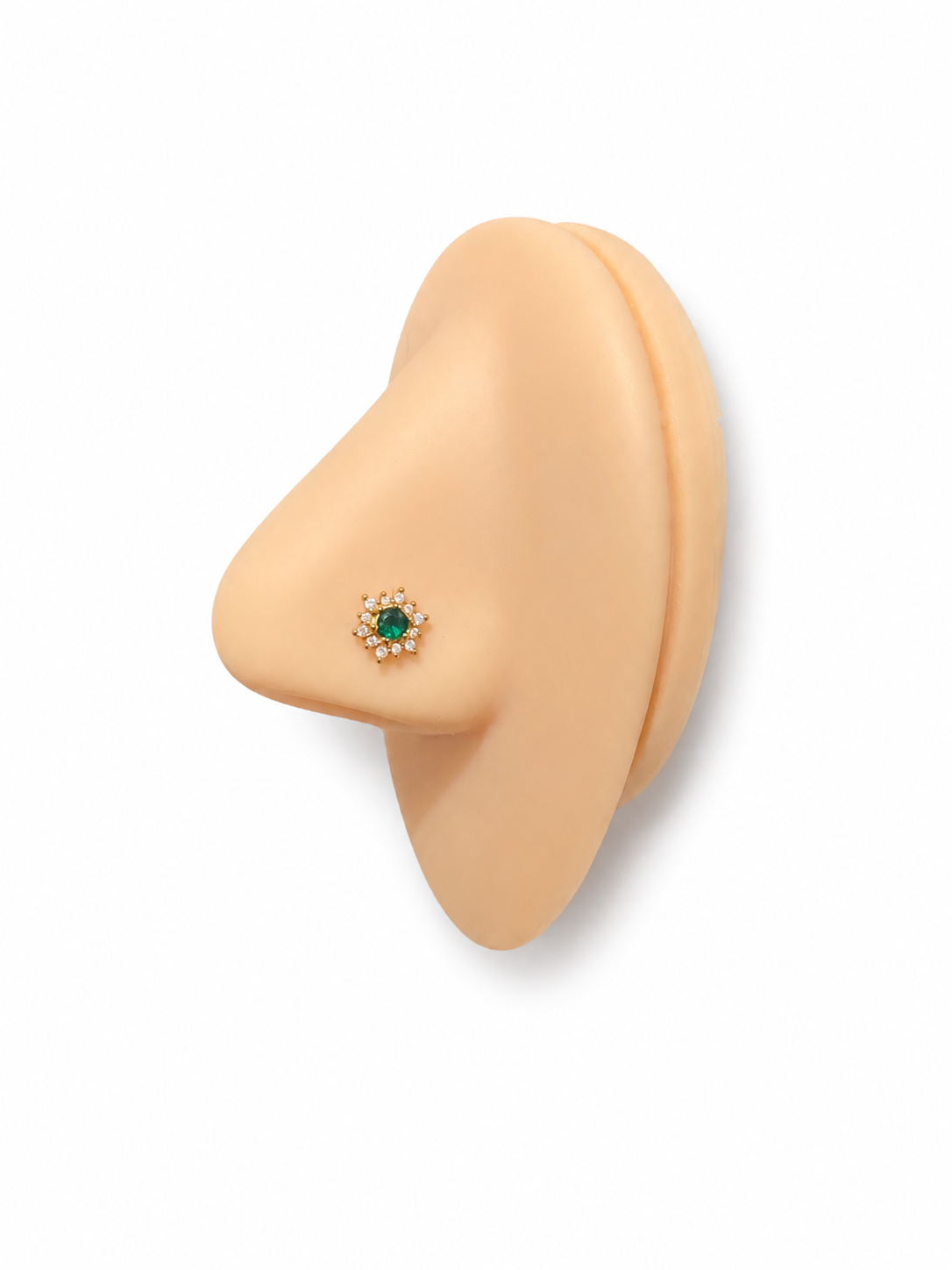 Emerald Nose Ring