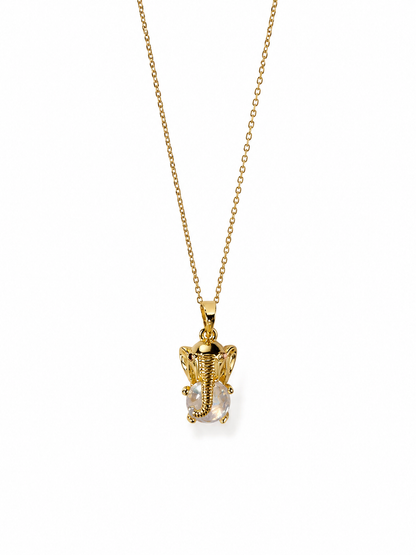 Collar de buena suerte de elefante