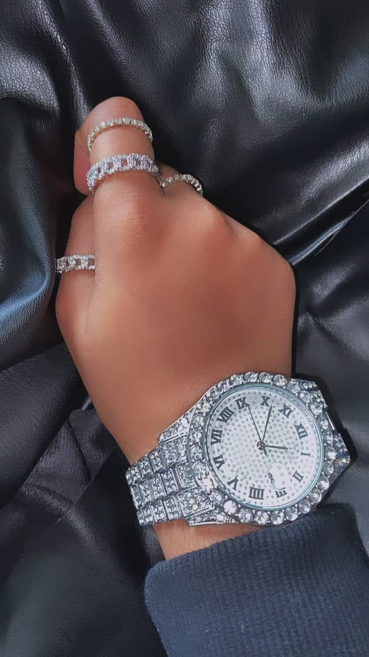 Icy Silver Watch ❄️