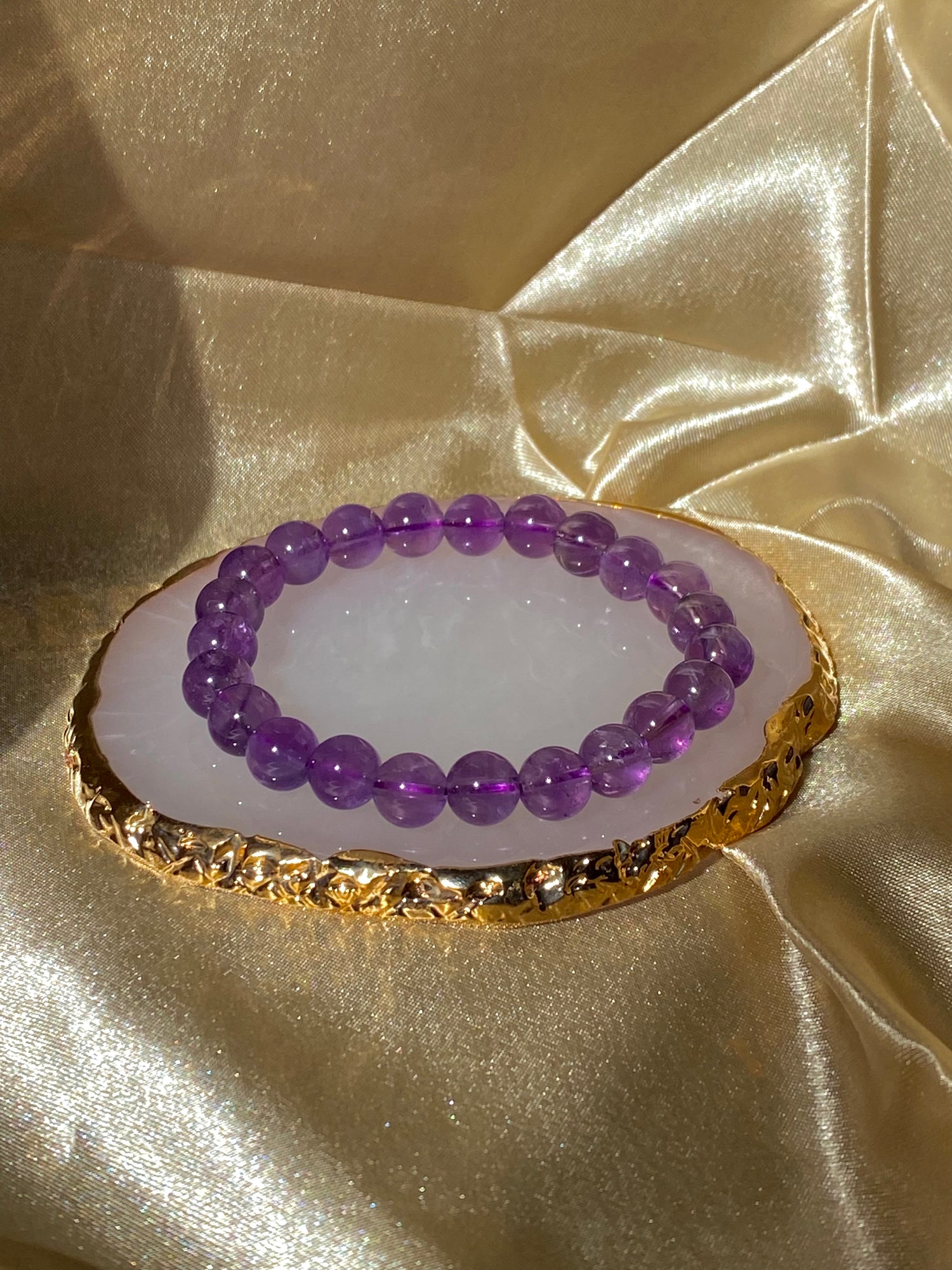 Light Amethyst Bracelet