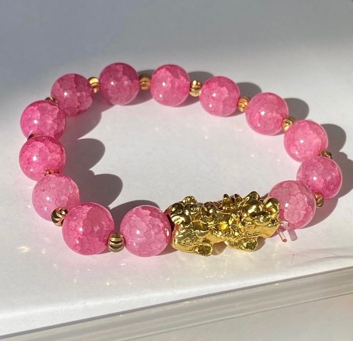 Rose Jade Bracelet