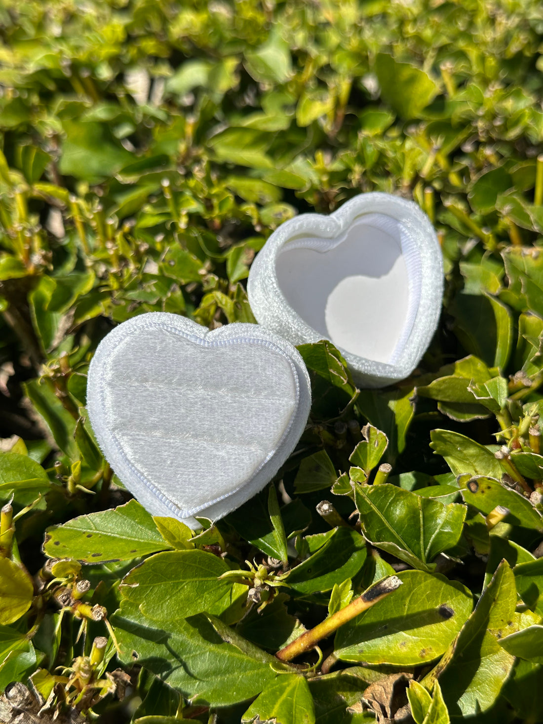 Caja con forma de corazón