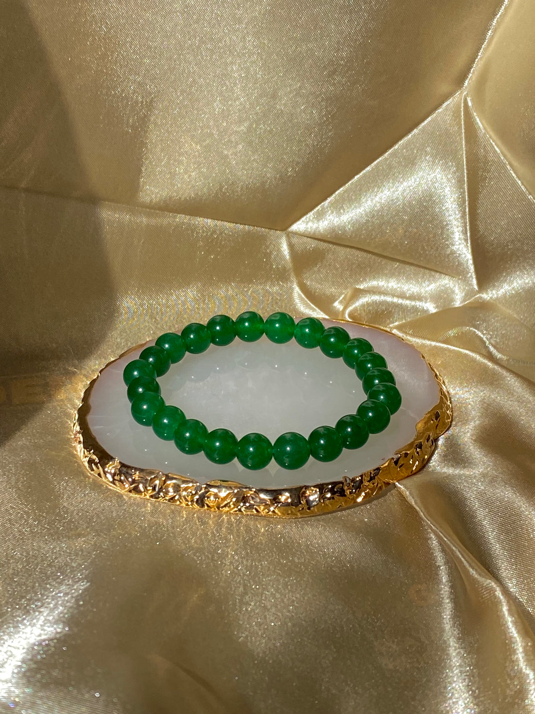 Pulsera de Jade Verde